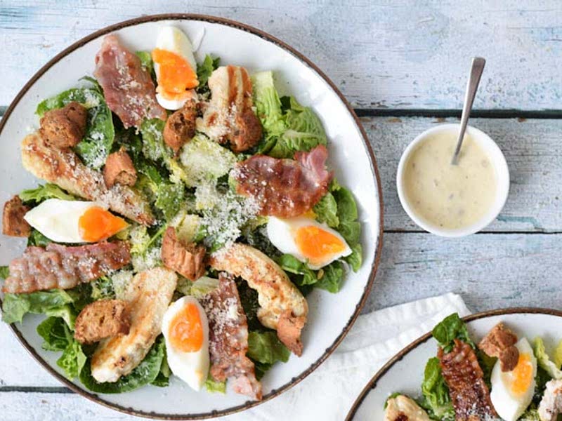 Low FODMAP caesar salad Recipe Samsung Food