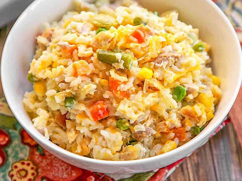 Chicken Pot Pie Rice Bake Recipe Samsung Food