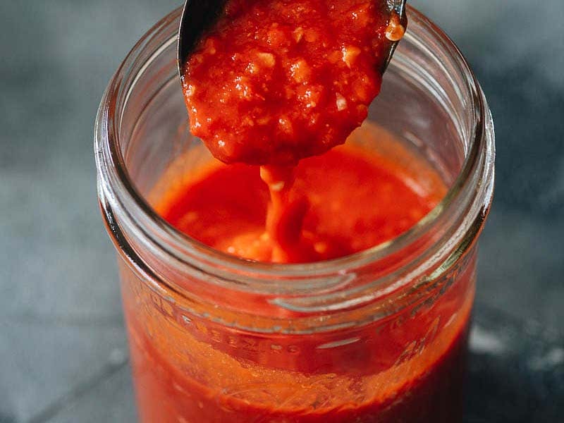 Homemade Chili Garlic Sauce (Huy Fong Brand Copycat) Recipe Samsung Food