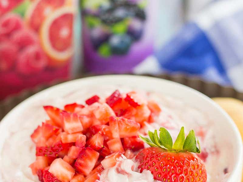 Greek Yogurt Strawberry Cheesecake Dip Recipe Samsung Food