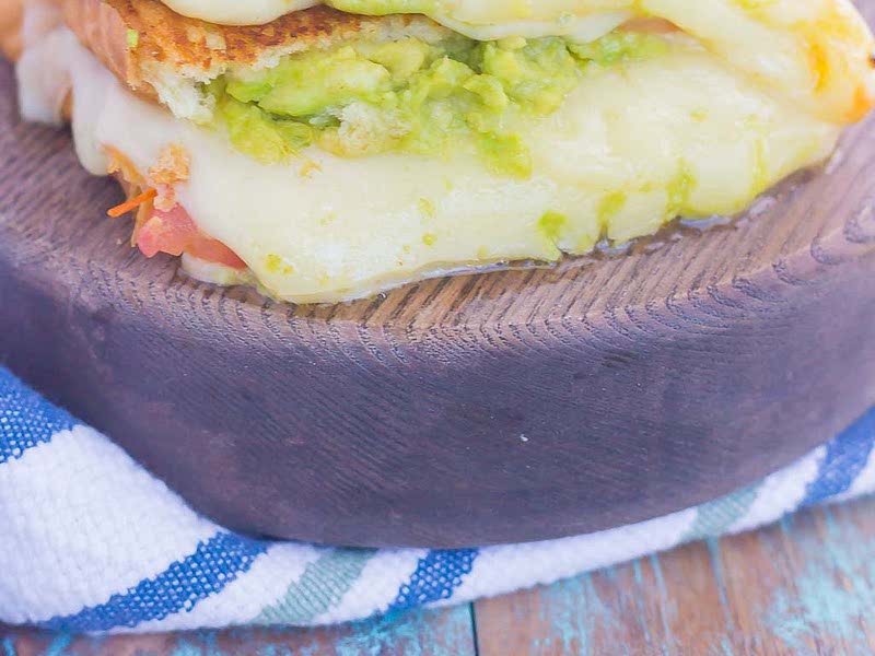 Tomato, Avocado and Mozzarella Grilled Cheese Recipe Samsung Food