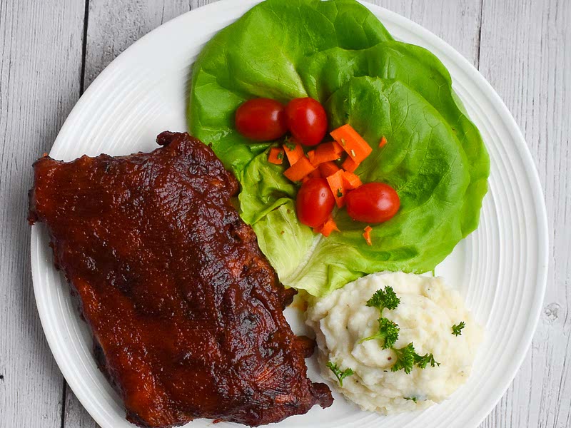 LowFODMAP Baby Back Ribs Recipe; Glutenfree; Dairyfree Samsung Food