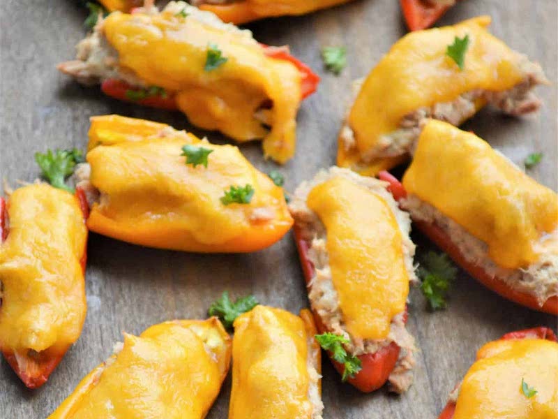 KETO TUNA MELT POPPERS RECIPE Recipe Samsung Food