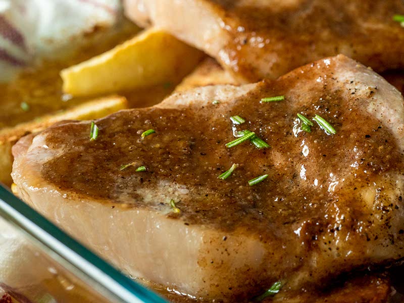 Apple Pork Chop Bake Recipe Samsung Food