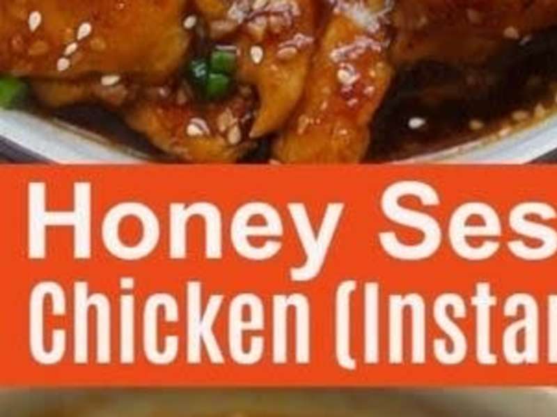 Instant Pot Honey Sesame Chicken