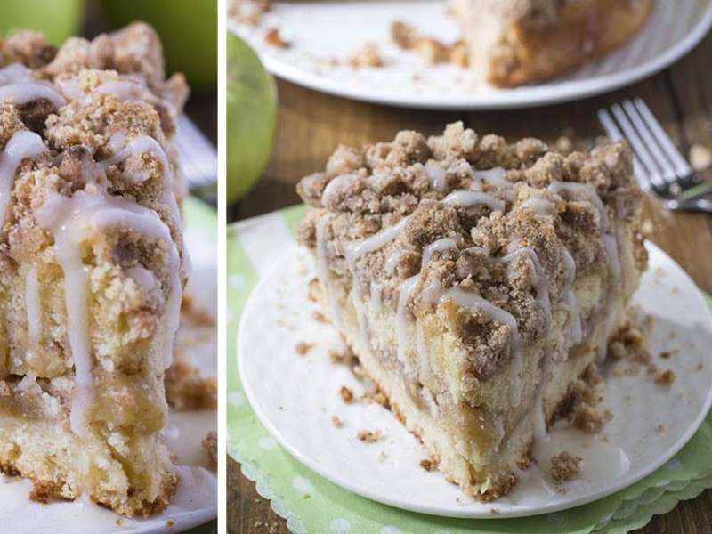Easy Cinnamon Apple Crumb Cake (Crumble Cake) – Cookin' with Mima