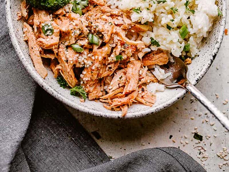 Instant Pot Honey Garlic Chicken and Rice Recipe Samsung Food