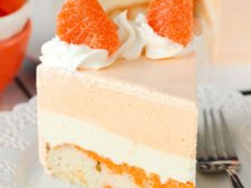 Orange Creamsicle Ice Cream Cake Recipe Whisk