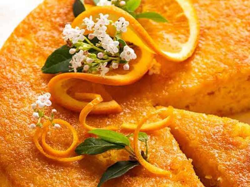 Best Orange Almond Cake Recipe - Bake with Shivesh