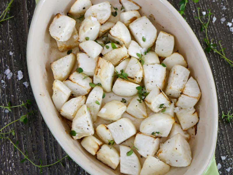 Low Carb Roasted Turnips Recipe Samsung Food