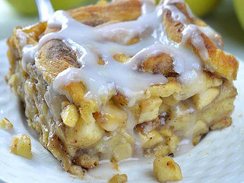 Caramel Apple Cinnamon Roll Lasagna Recipe Samsung Food