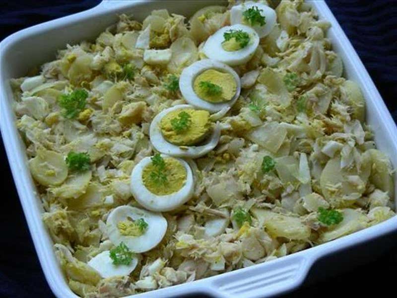 Bacalhau à Gomes De Sá (Salt Cod and Potato Cape Verde) Recipe ...