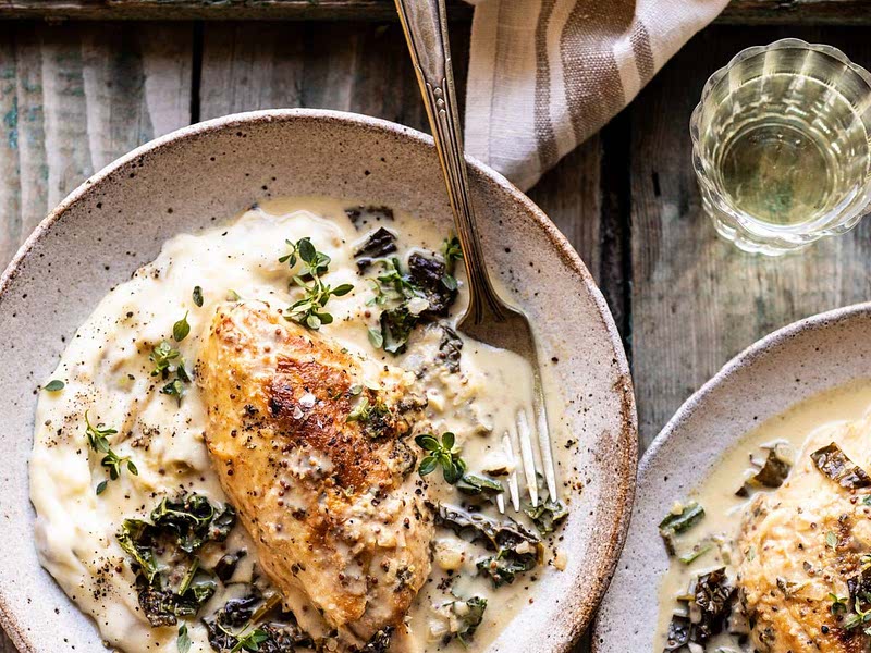 Slow Cooker French Wine and Mustard Chicken Recipe Samsung Food