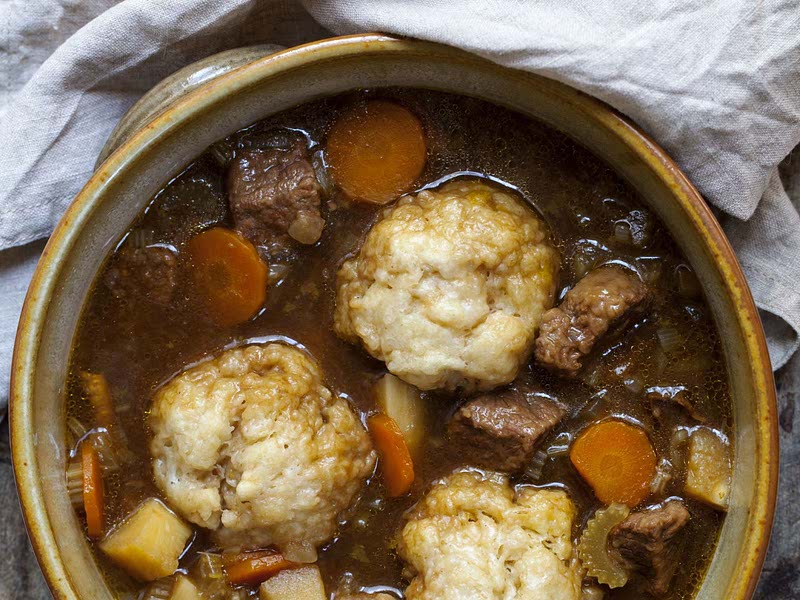Beef stew and dumplings Recipe Samsung Food
