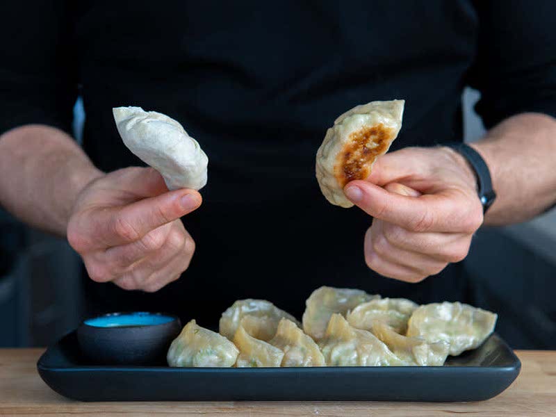 Pork & Cabbage Gyoza Recipe Samsung Food