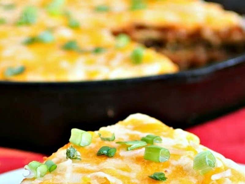 Beef Enchilada Pie Recipe Samsung Food