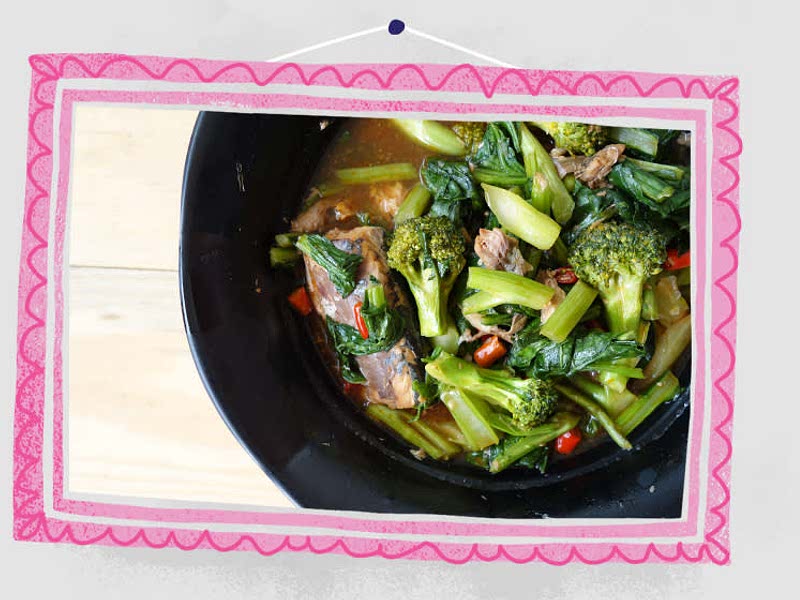 STEP 2 Teriyaki tuna and vegetable stirfry Recipe Samsung Food