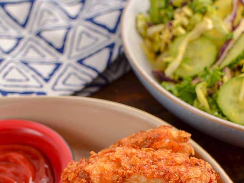 Crispy Air Fryer Potato Chip Chicken Slimming World Recipe Samsung Food