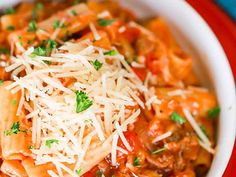 Crock Pot Italian Sausage Rigatoni Recipe Samsung Food