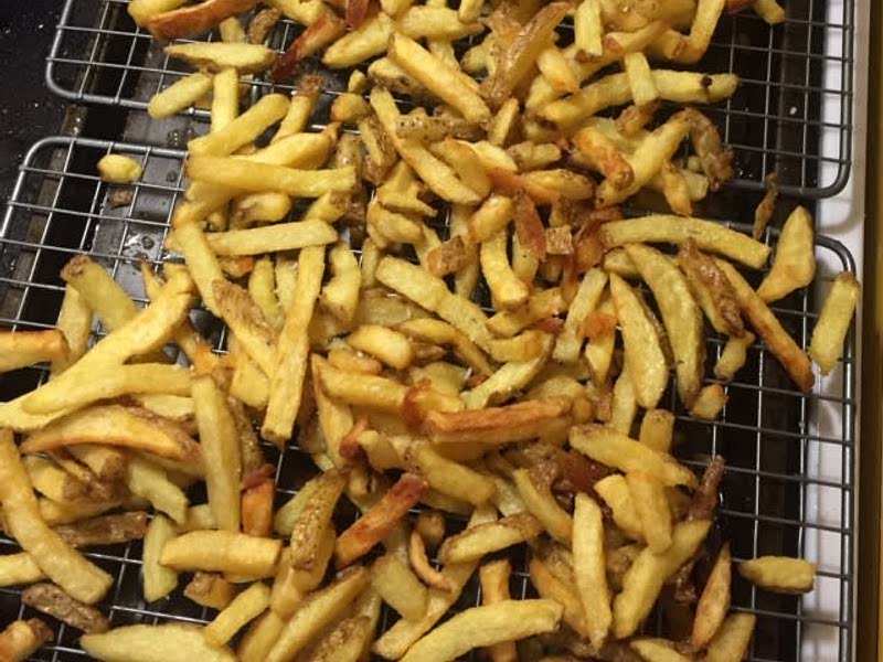 SLOW FRIES (AKA AT HOME CHIP WAGON) Recipe Samsung Food