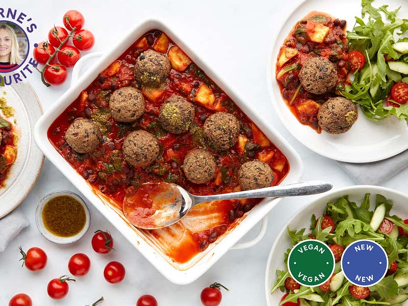 MC Quinoa and black bean meatballs with tomato sauce Recipe Samsung