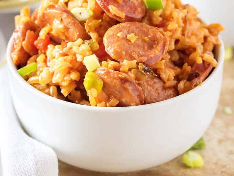 Instant Pot Sausage and Chicken Jambalaya Recipe Samsung Food