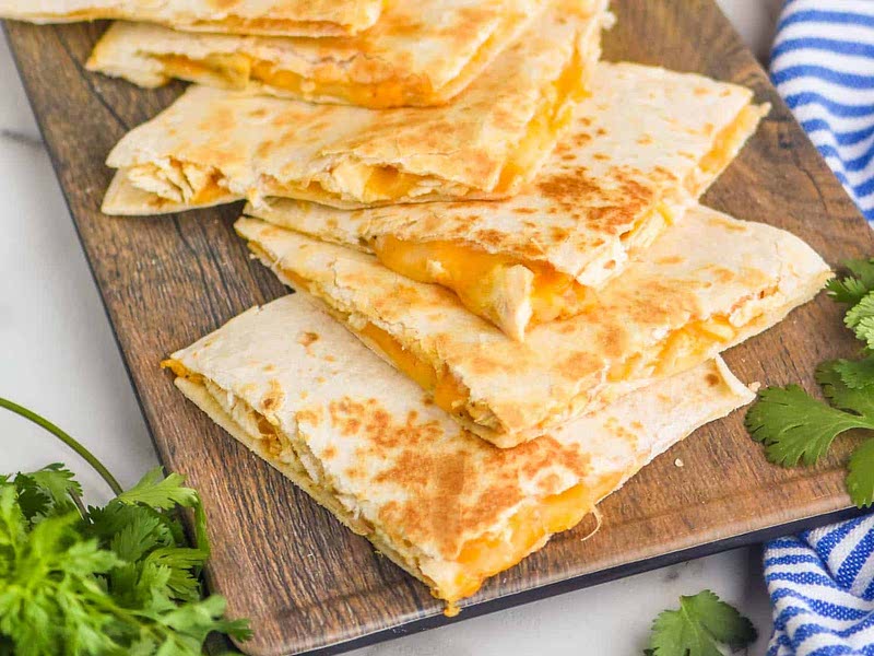 Taco Bell Chicken Quesadilla Recipe Samsung Food