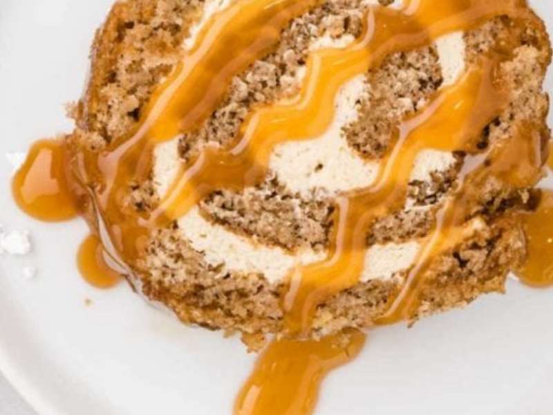 Banana Cake (with Salted Caramel Frosting) - Cooking Classy