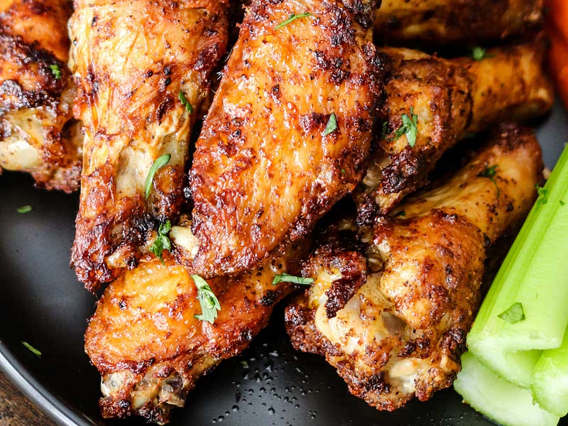 Air Fryer Chicken Wings Recipe Samsung Food