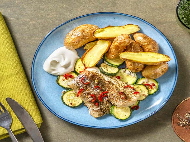 Pikantes Seelachsfilet an Kräutermarinade Nur 10 Minuten aktive ...