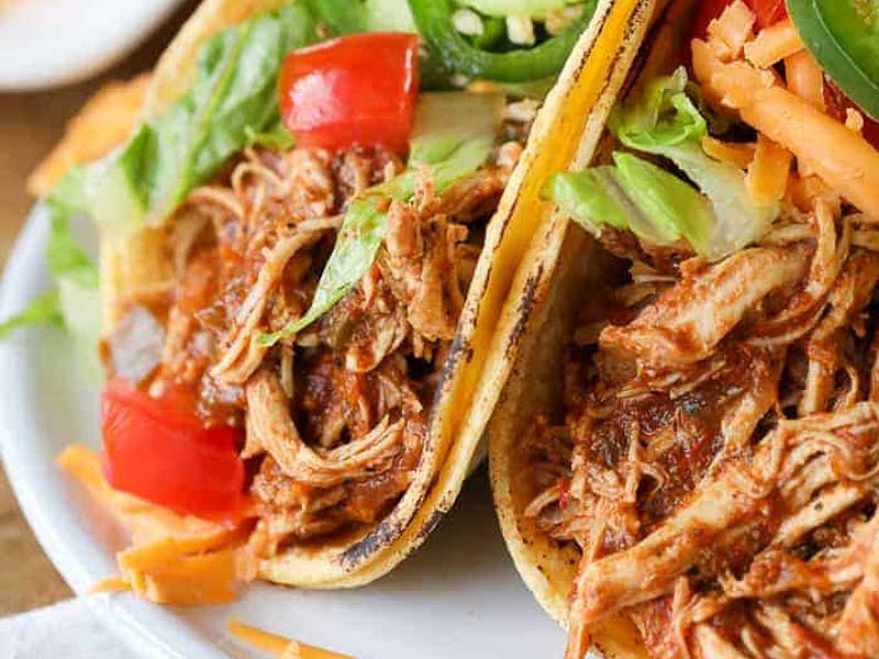 Instant Pot Chicken Tacos (Pressure Cooker) Recipe Samsung Food