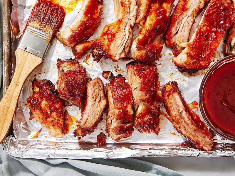 BBQ OvenBaked Ribs Recipe Samsung Food