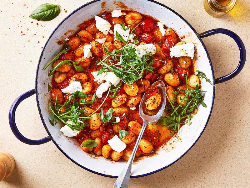 Tomato & Goats’ Cheese Gnocchi Recipe Samsung Food