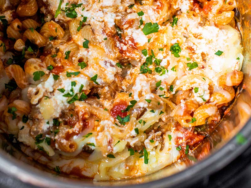 Instant Pot Baked Ziti Recipe Samsung Food