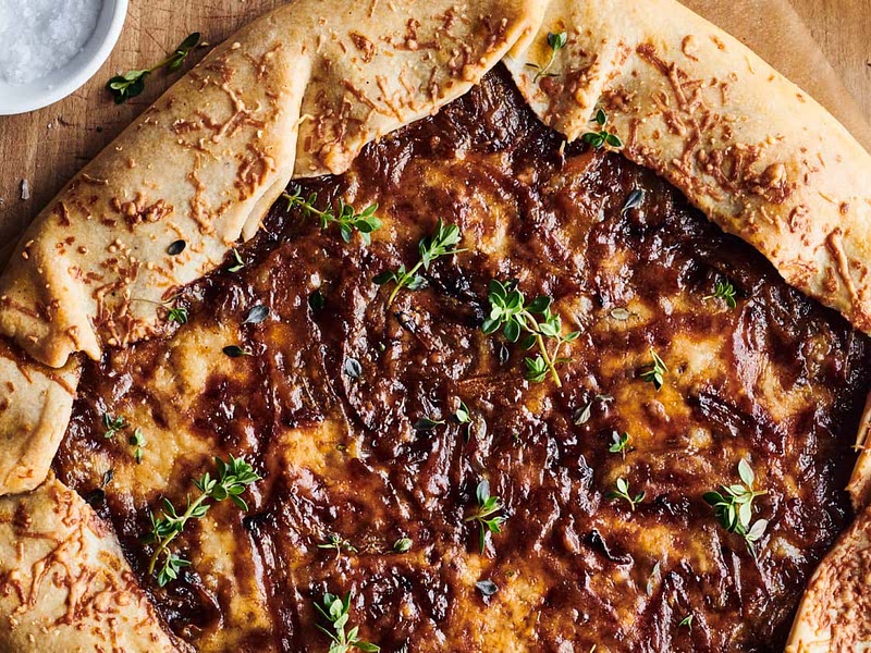 French Onion Galette Recipe Samsung Food