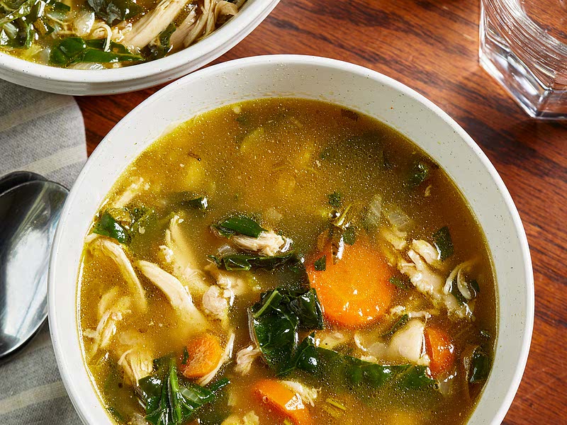 LowCarb Chicken Soup Recipe Samsung Food