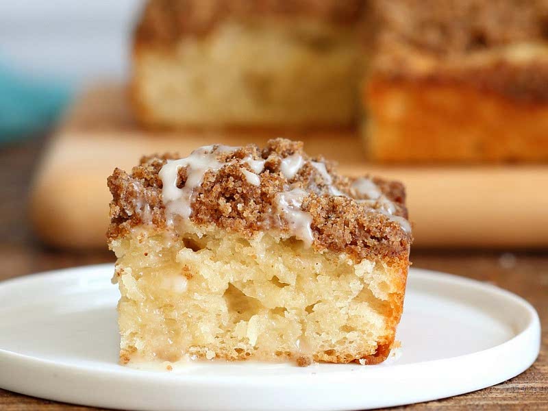 Vegan Coffee Cake Recipe Cinnamon Streusel Cake Samsung Food