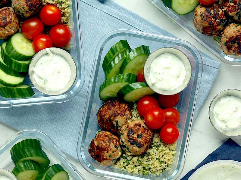 Greek Meatball Mezze Bowls Recipe Samsung Food