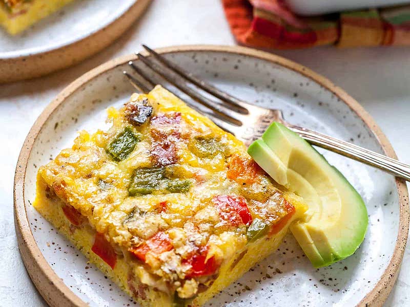 Healthy Egg Casserole (Egg Bake) Recipe Samsung Food