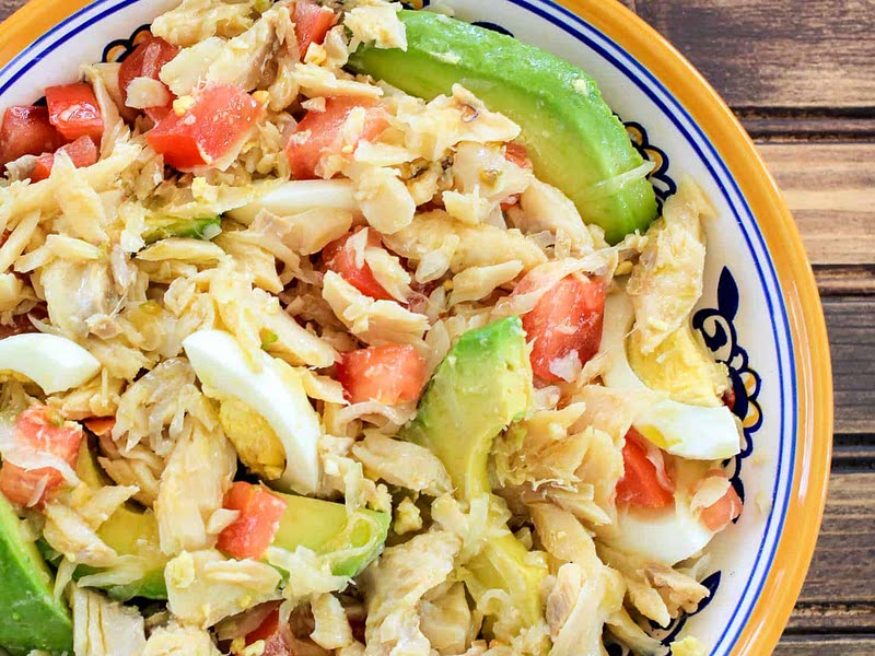 Ensalada de Bacalao (Salted Cod Salad) Recipe Samsung Food