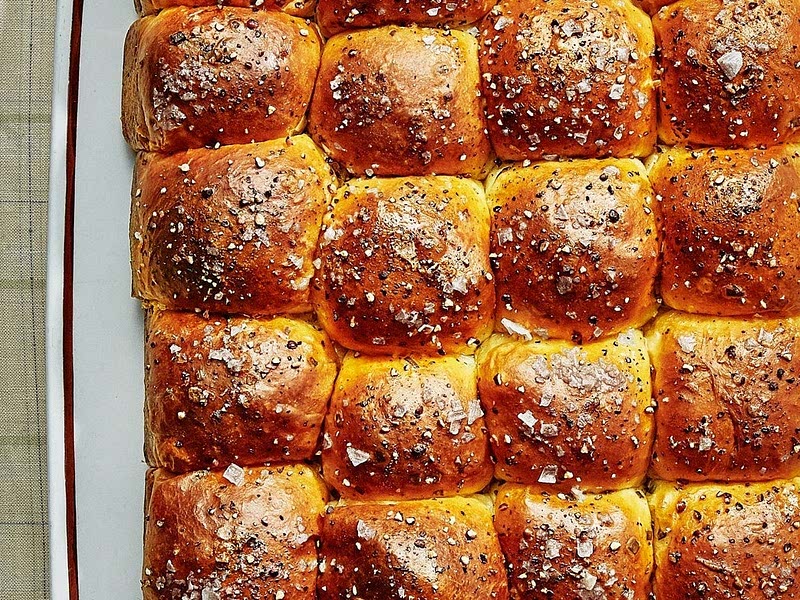 PullApart Sour Cream and Chive Rolls Recipe Samsung Food