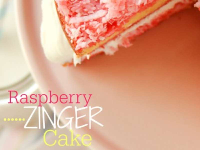Vegan Raspberry Zinger Poke Cake Balls - Healthy Childhood Snack!