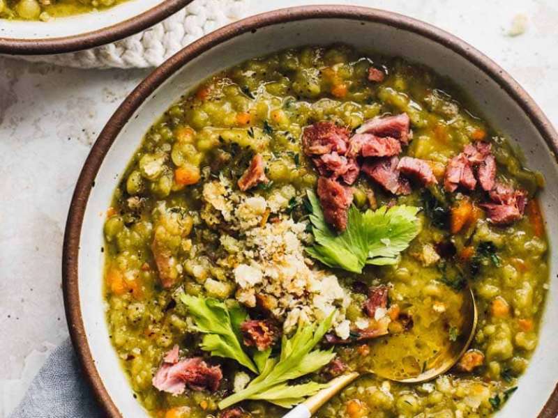 Split Pea Soup - The Cozy Cook