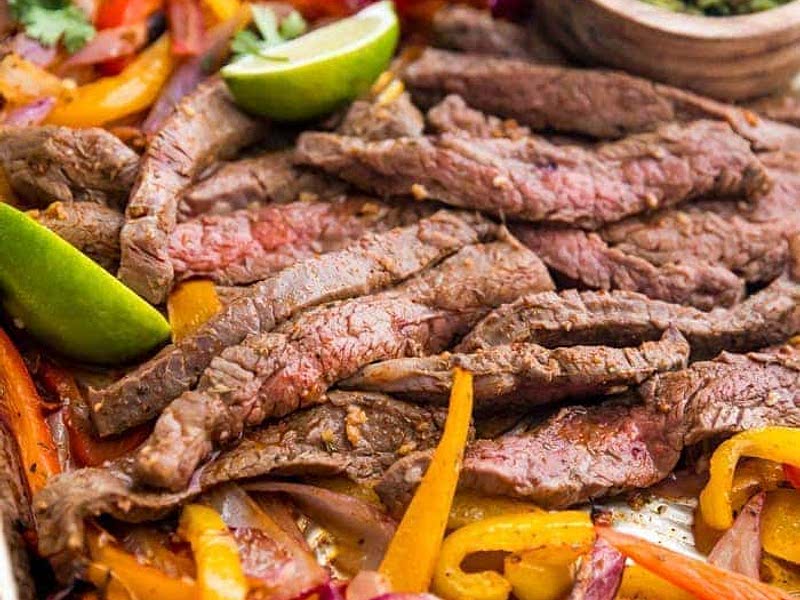 Best Sheet Pan Fajitas with Steak (Whole30, Low Carb) Recipe Samsung Food