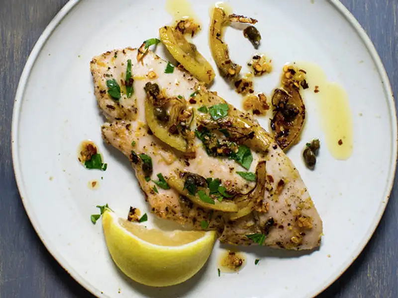 Lemon Chicken With GarlicChile Oil Recipe Samsung Food