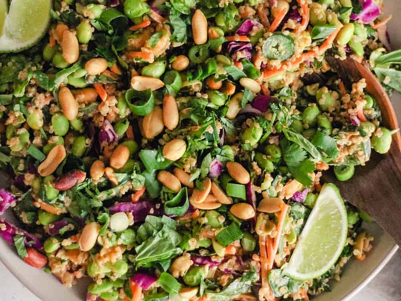 Easy Edamame Crunch Salad Recipe Samsung Food