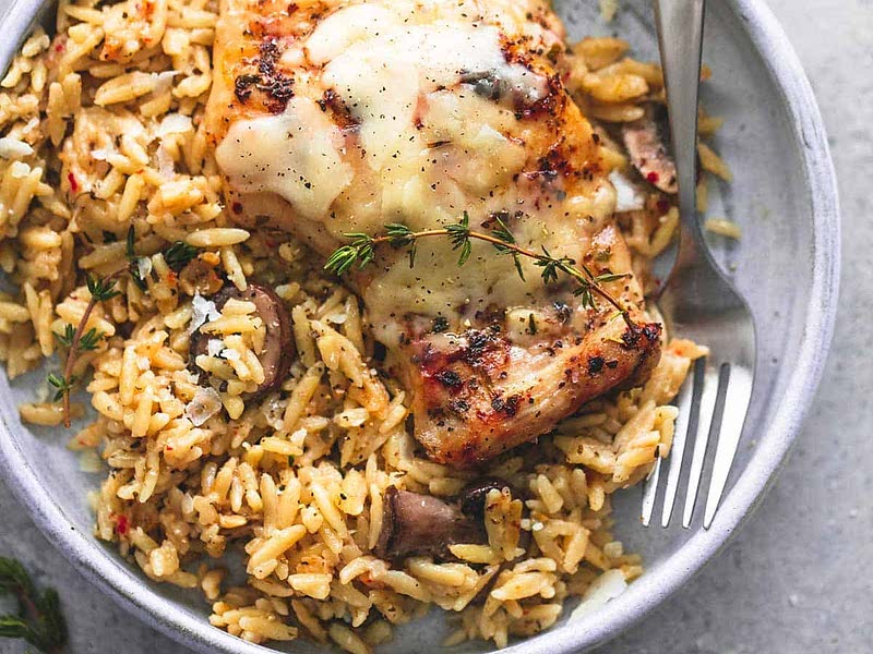 Slow Cooker Parmesan Herb Chicken & Orzo Recipe Samsung Food