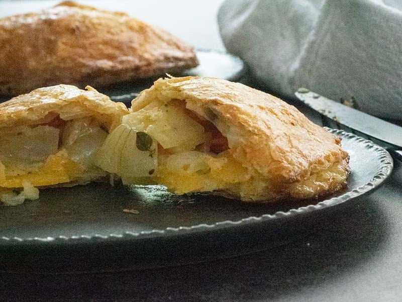 Root vegetable and cheese pasties Recipe Whisk