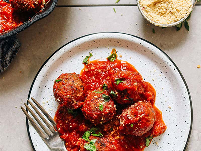 The Best Vegan Meatballs Recipe Samsung Food