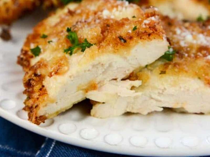 Air Fryer Parmesan Crusted Chicken Recipe Samsung Food